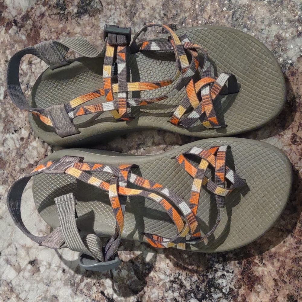 Chaco Women's Z/Cloud X2 Puzzle Poppy Sandals - Picture 2 of 6